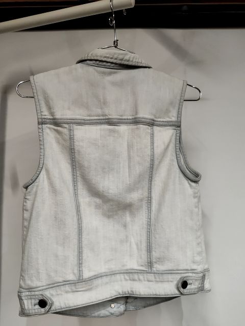 RUBBISH Trucker Denim VEST, MED