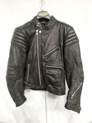 AGE OF GLORY Rocker Leather JACKET, SM