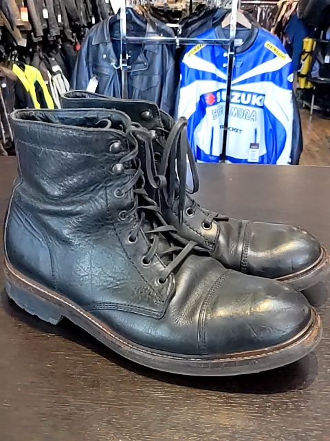 CORNELIANI Service Boots Leather FOOTWEAR, 42.5