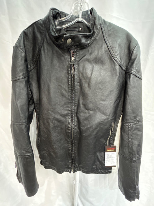 STREET LEGAL Cafe Racer Fashionweight Leather JACKET, LRG