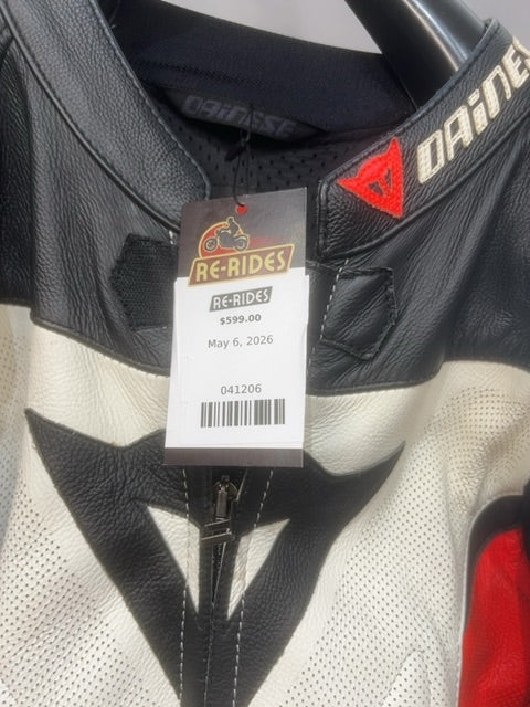 DAINESE One Piece Perforated Leather RACE SUIT, MED