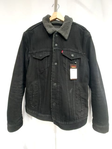 LEVI'S Type Iii Sherpa Trucker Denim JACKET, LRG