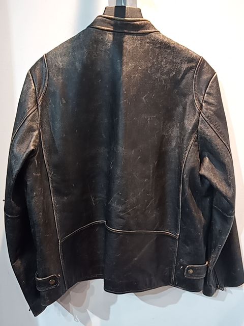 DANIER Cafe Racer Leather JACKET, XXL