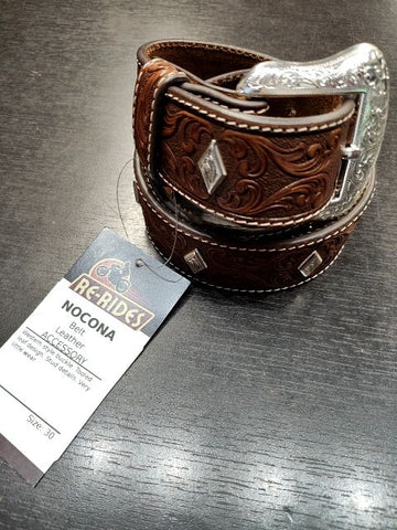 NOCONA Belt Leather ACCESSORY, 30