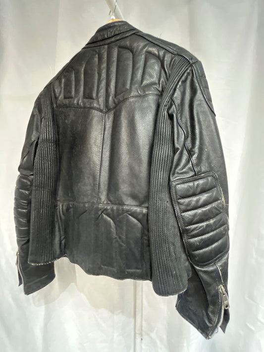 SEARS Vintage Cafe Racer Leather JACKET, LRG