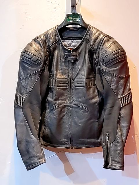 ICON Overlord Perf Lthr JACKET, MED m 42"