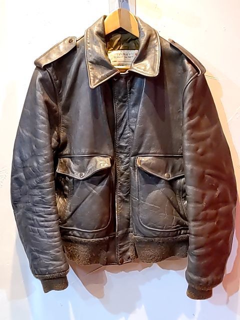 SCHOTT A2 Bomber Leather JACKET, MED m 44