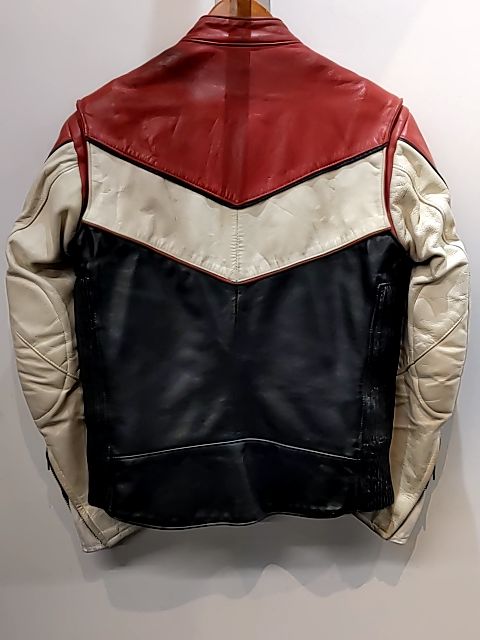 ORIGINAL LEATHER FACTORY Cafe Racer Leather JACKET, SM