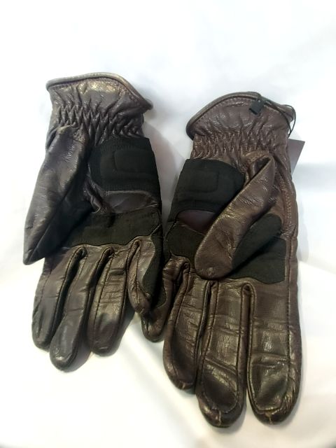 UNBRANDED Riding Armored Leather GLOVES, MED