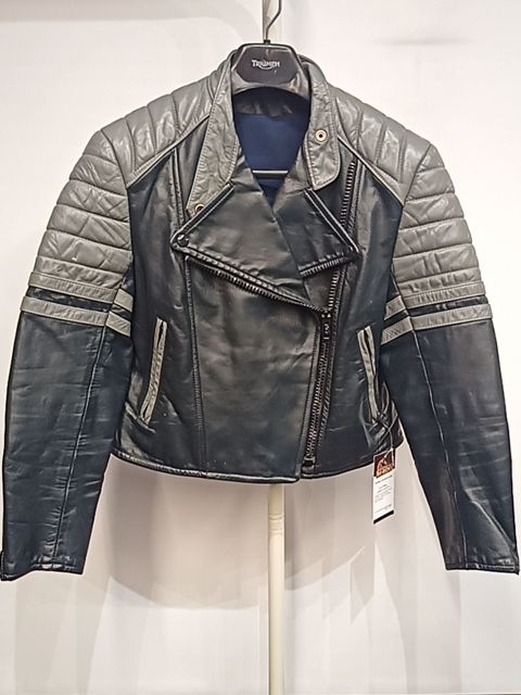 ORIGINAL LEATHER FACTORY Euro Biker Leather JACKET, LRG
