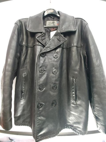 SCHOTT 740 Naval Pea Leather JACKET, XL