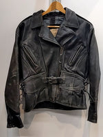 LEATHERS BY LINDA Custom Riding Leather JACKET, XL