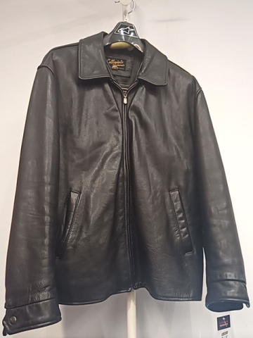 COLLEGIATE SPORTSWEAR Casual Leather JACKET, XL