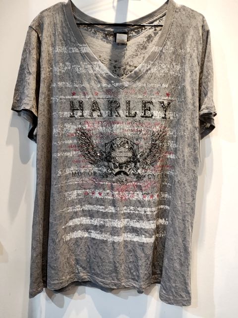 HARLEY DAVIDSON T Shirt Textile SHIRT, 2XL