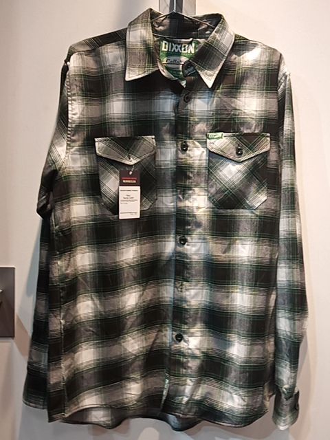 DIXXON FLANNEL COMPANY Plaid Textile SHIRT, LRG
