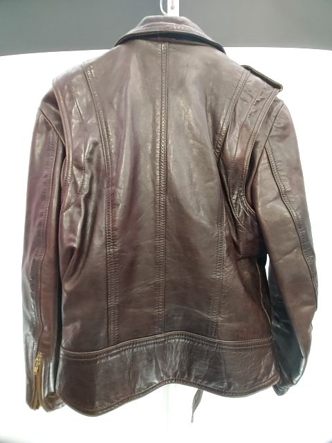 LEATHER RANCH Classic Riding Leather JACKET, SM