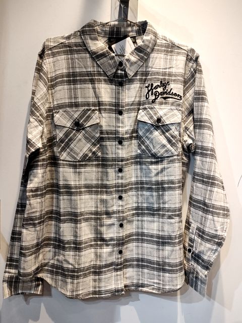 HARLEY DAVIDSON Plaid Textile SHIRT, XXL