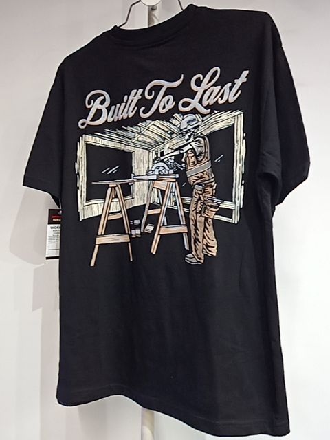 WORKMAN Built To Last Carpenter Textile SHIRT, MED