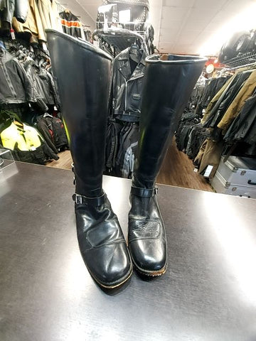 FRANK THOMAS Vintage Cafe Racer / Touring Leather FOOTWEAR, 44