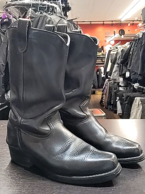 DOUBLE H Western Biker Leather FOOTWEAR, 43 E