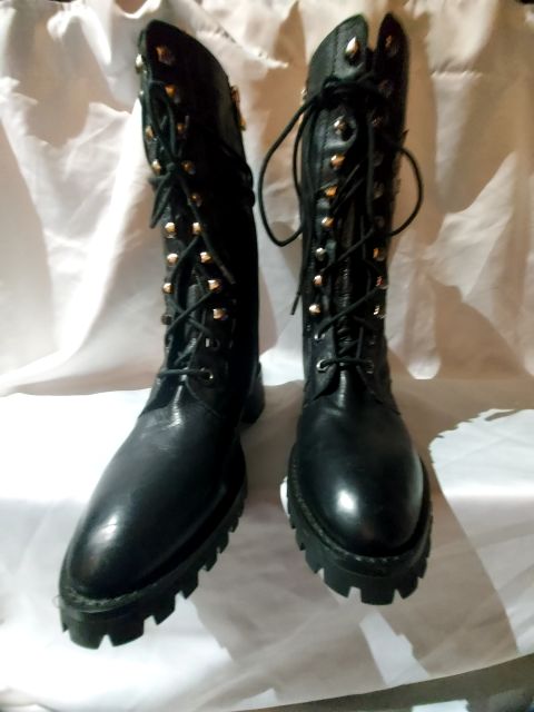 UNBRANDED Y2K Goth Leather FOOTWEAR, 35