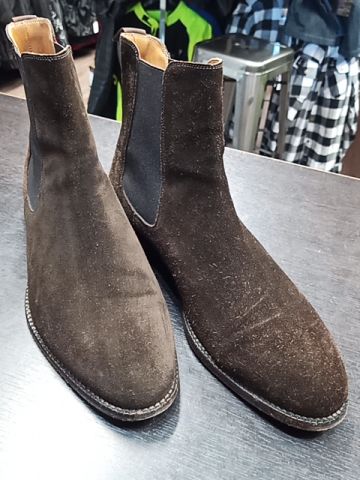 BECKETT SIMONON Bolton Chelsea Suede FOOTWEAR, 43