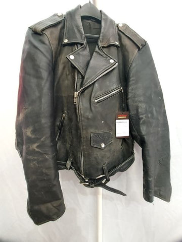 UNBRANDED Vintage DIY Special Leather JACKET, LRG