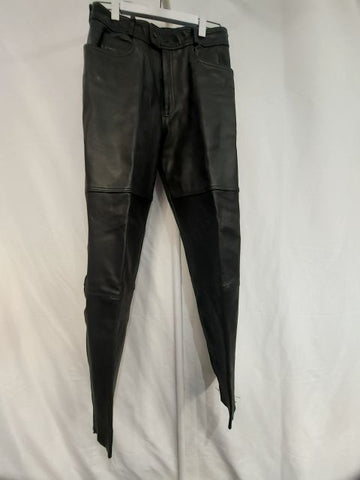 FIRST 5-Pocket Leather PANTS, 32