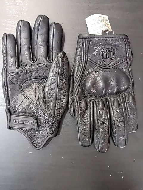 ICON Pursuit Stealth  GLOVES, LRG