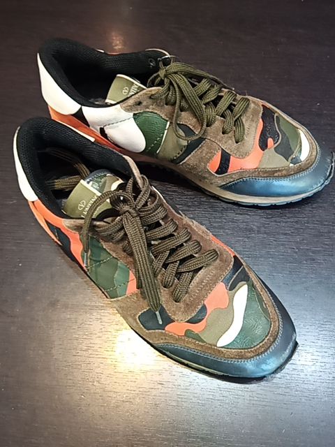 VALENTINO Rockrunner Leather FOOTWEAR, 42