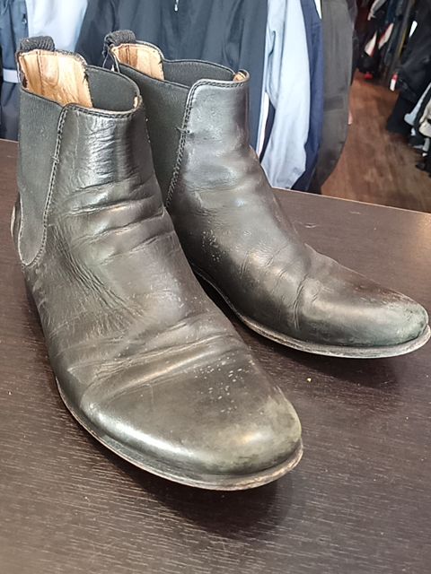 PANTANETTI Chelsea Boots Leather FOOTWEAR, 43