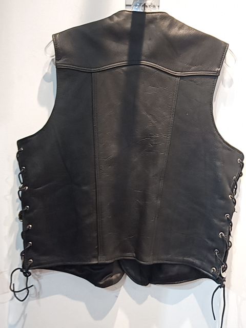 KERR Gambler Leather VEST, LRG