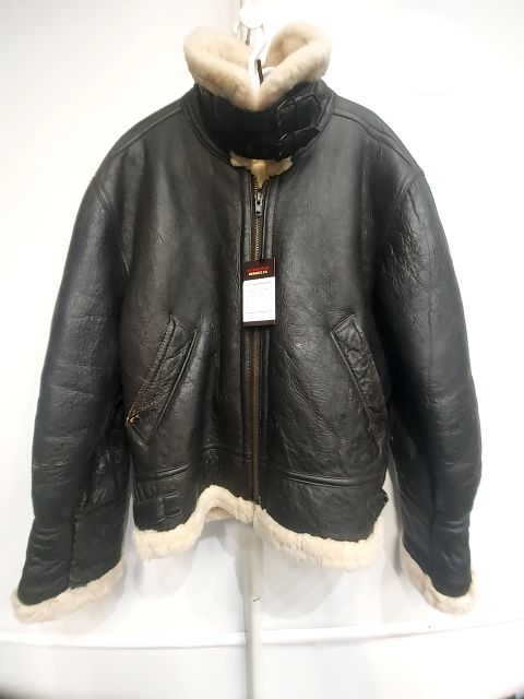 FLYER's MAN INTERMEDIATE Vintage USAF Pilot Leather JACKET, XL