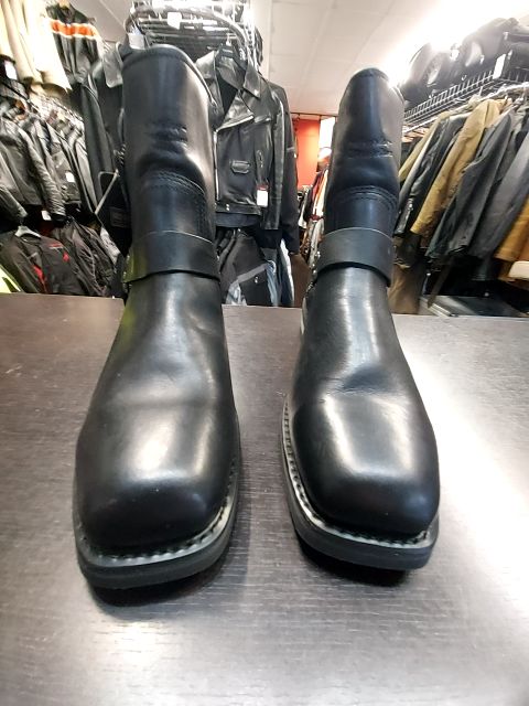 HARLEY DAVIDSON El Paso Harness 7" Leather FOOTWEAR, 46 EE