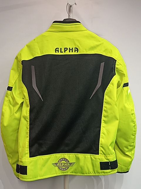 ALPHA CYCLE GEAR Riding Mesh Textile JACKET, XL