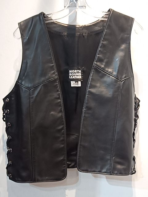 NORTHBOUND LEATHER Bar Leather VEST, SM