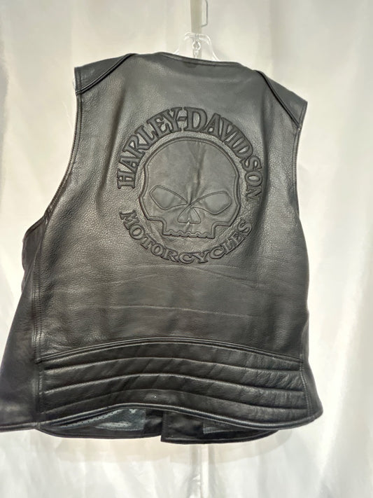 HARLEY DAVIDSON Riding Leather VEST, 2XL