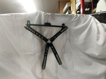 MACK'S LEATHERS Chest Harness Leather FETISH, LRG