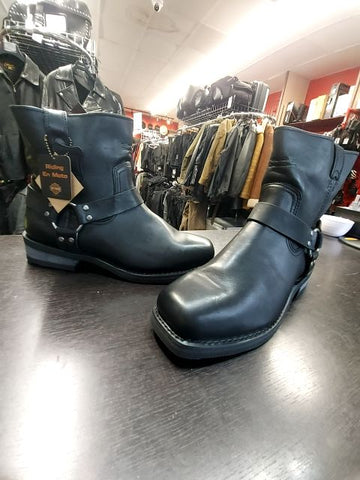 HARLEY DAVIDSON El Paso Harness 7" Leather FOOTWEAR, 46 EE