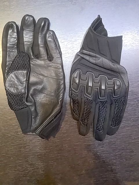 ICON Overlord 2 Mix Materl GLOVES, MED m