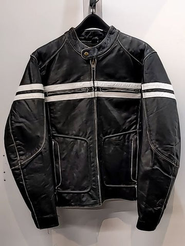 VANCE Cafe Racer Leather JACKET, SM