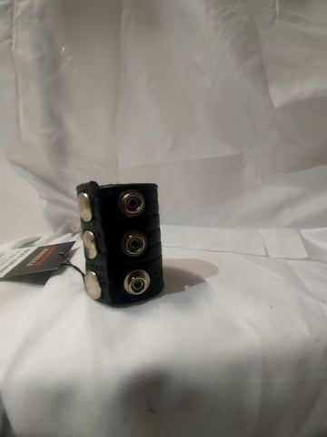 MACK'S LEATHERS 2.5" Ball Stretcher w/ D-Ring Leather FETISH