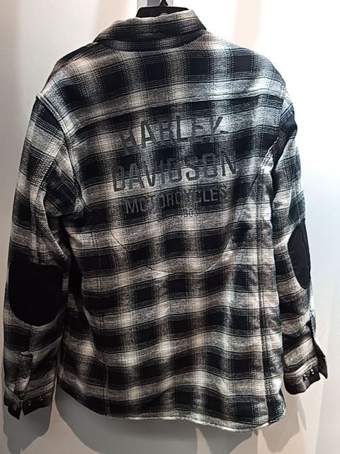 HARLEY DAVIDSON Snap Front Riding Textile JACKET, LRG