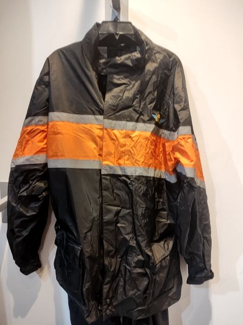 J&P CYCLES Two Piece Rain Suit PVC OTHER-MISC, XL