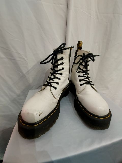 DR. MARTEN'S Jadon Platforms Leather FOOTWEAR, 39