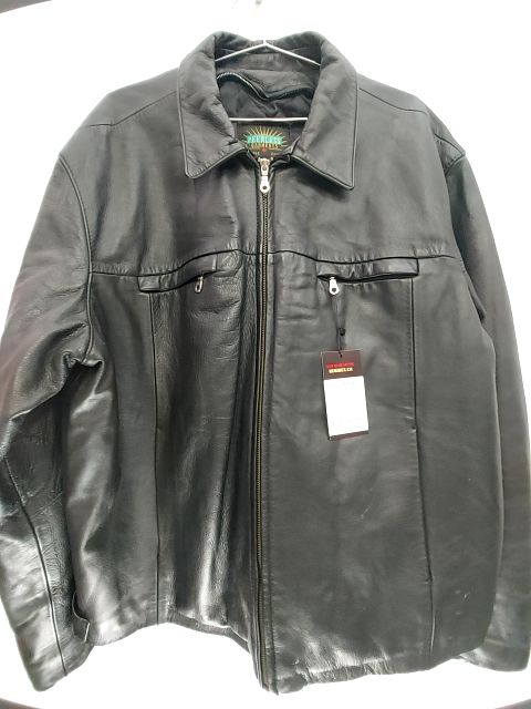PEERLESS GARMENTS Vintage Fashion Leather JACKET, XXL