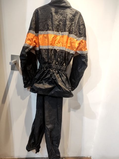 J&P CYCLES Two Piece Rain Suit PVC OTHER-MISC, LRG