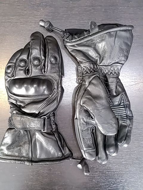 UNBRANDED Gauntlet Leather GLOVES, SM