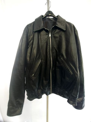MACK'S LEATHERS Bomber Fashion Leather JACKET, LRG