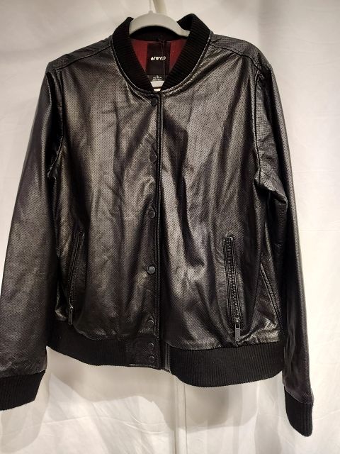 ATWYLD Riding Perforated Leather JACKET, XL